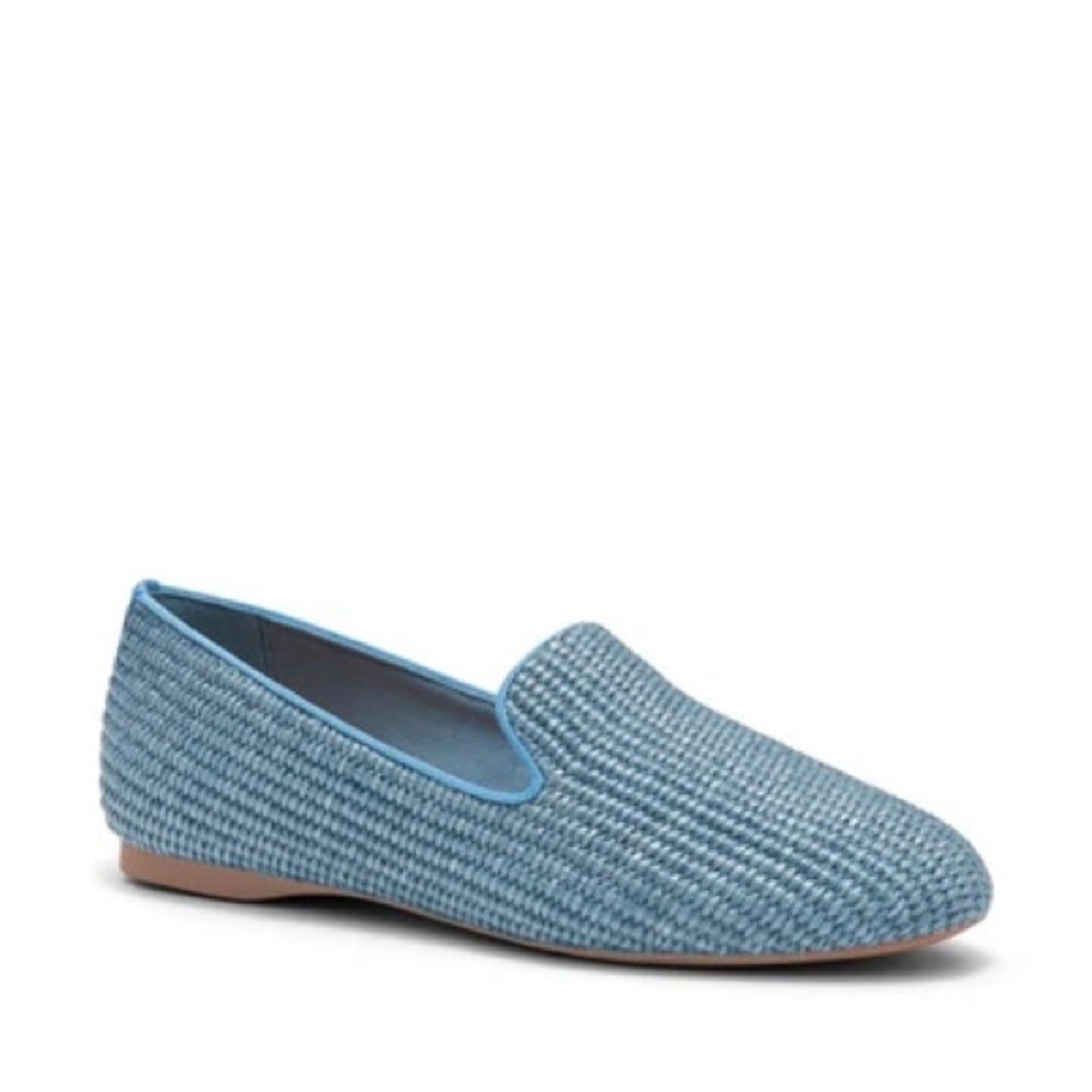 Birdies Starling Flat Sky Blue Raffia Size 6